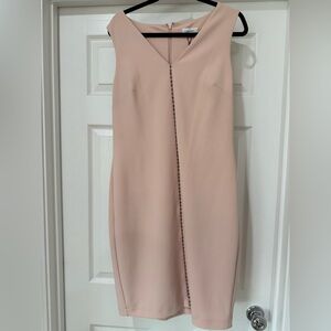 Calvin Klein Blush Pink Midi Dress